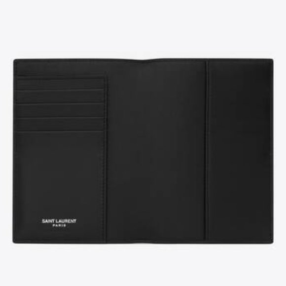 Yves Saint Laurent Accessories New Ysl Tiny Cassandre Passport Case